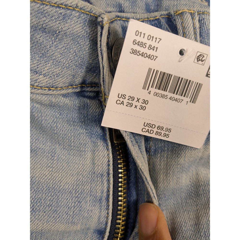 American Eagle Outfitters Womens Slim Authentic Airflex Jeans 29x29 Distressed - Picture 5 of 14